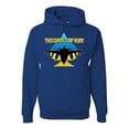 thumbnail image 1 of The Ghost Of Kyiv Unisex Graphic Hoodie Sweatshirt, Royal, Large, 1 of 4
