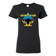thumbnail image 1 of The Ghost Of Kyiv Womens Graphic T-Shirt, Black, 3X-Large, 1 of 4