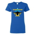 thumbnail image 1 of The Ghost Of Kyiv Womens Graphic T-Shirt, Royal, Small, 1 of 4