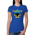 thumbnail image 1 of The Ghost Of Kyiv Womens Slim Fit Junior Tee, Royal, XX-Large, 1 of 4