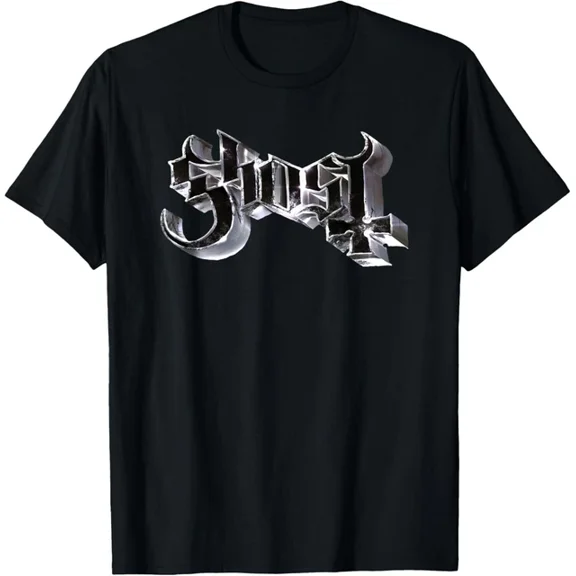 The Ghost Store – Skeleta Chrome Logo Unisex S-5Xl T-Shirt