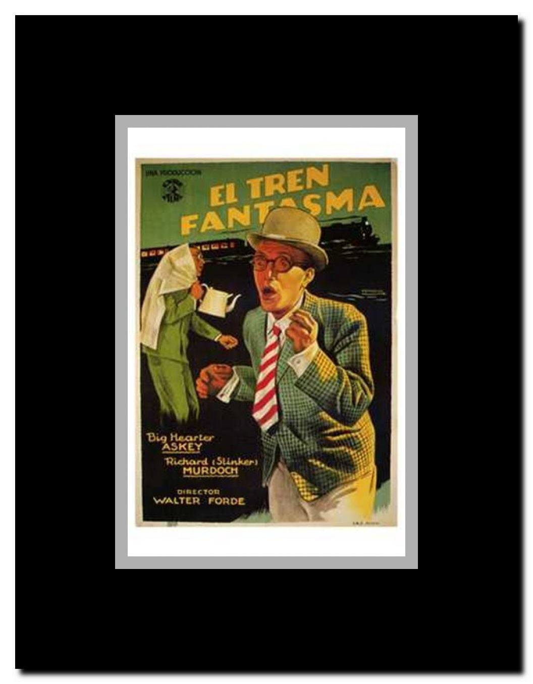 The Ghost Train Framed Movie Poster