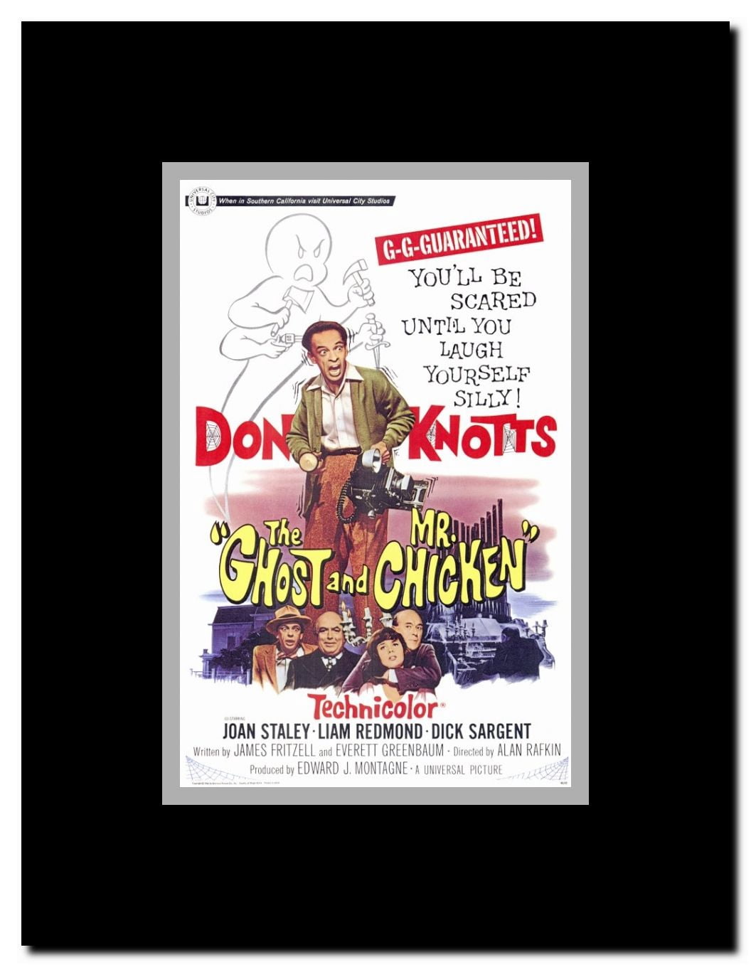 The Ghost and Mr. Chicken Framed Movie Poster