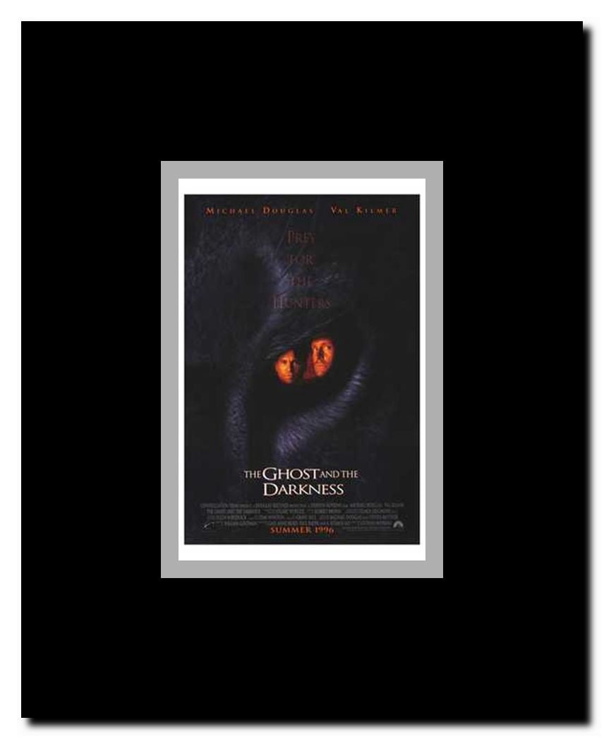 The Ghost and the Darkness Framed Movie Poster