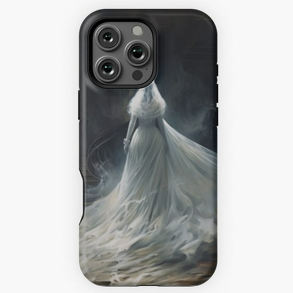 The Ghostly Bride Spooky Art Phone Case for iPhone 16 15 14 13 12 11 Pro Max M5902674