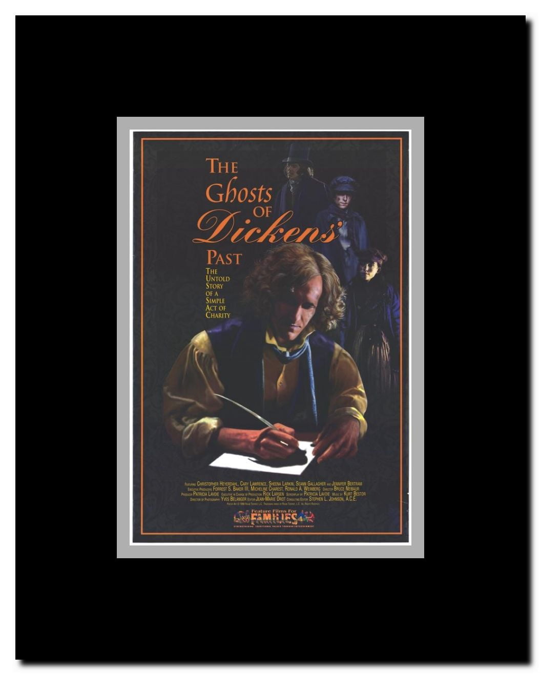 The Ghosts of Dickens' Past Framed Movie Poster