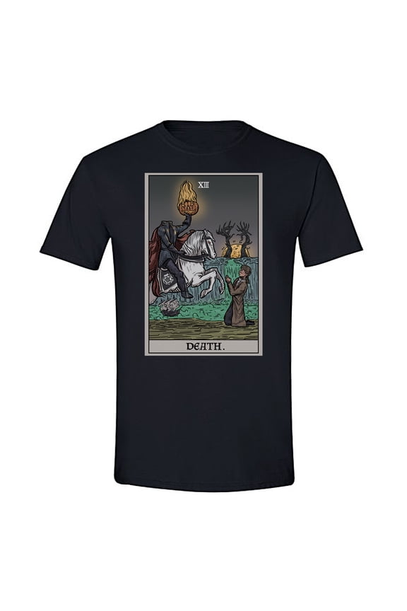 Death Tarot Card Shirt Terror Tarot Edition Small