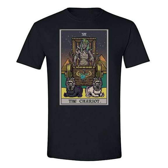 The Ghoulish Garb The Chariot Tarot Card Shirt Terror Tarot Edition Small