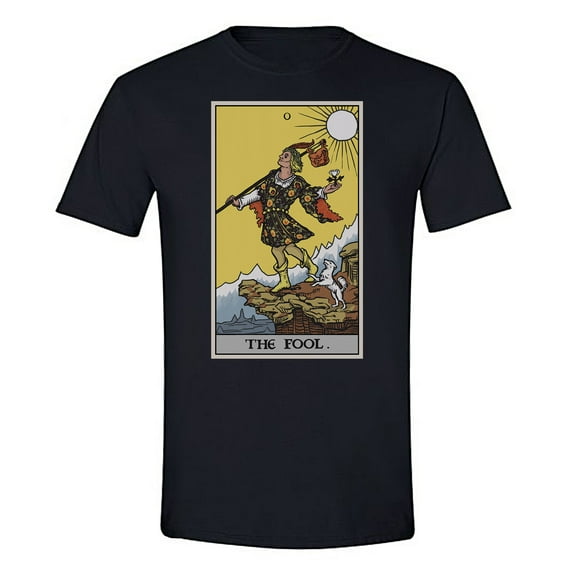 The Ghoulish Garb The Fool Tarot Card Shirt Revival Edition Large