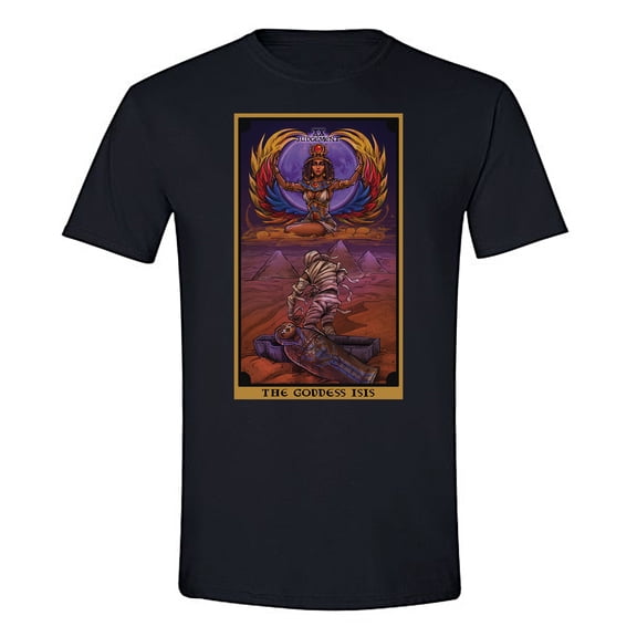 The Ghoulish Garb The Goddess Isis in the Judgement Tarot Card Shirt Medium