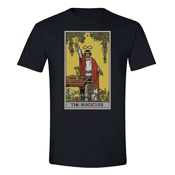 The Ghoulish Garb The Magician Tarot Card Shirt Revival Edition Medium