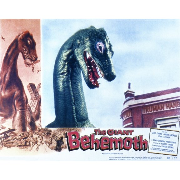 The Giant Behemoth 1959 Movie Poster Masterprint (14 x 11)