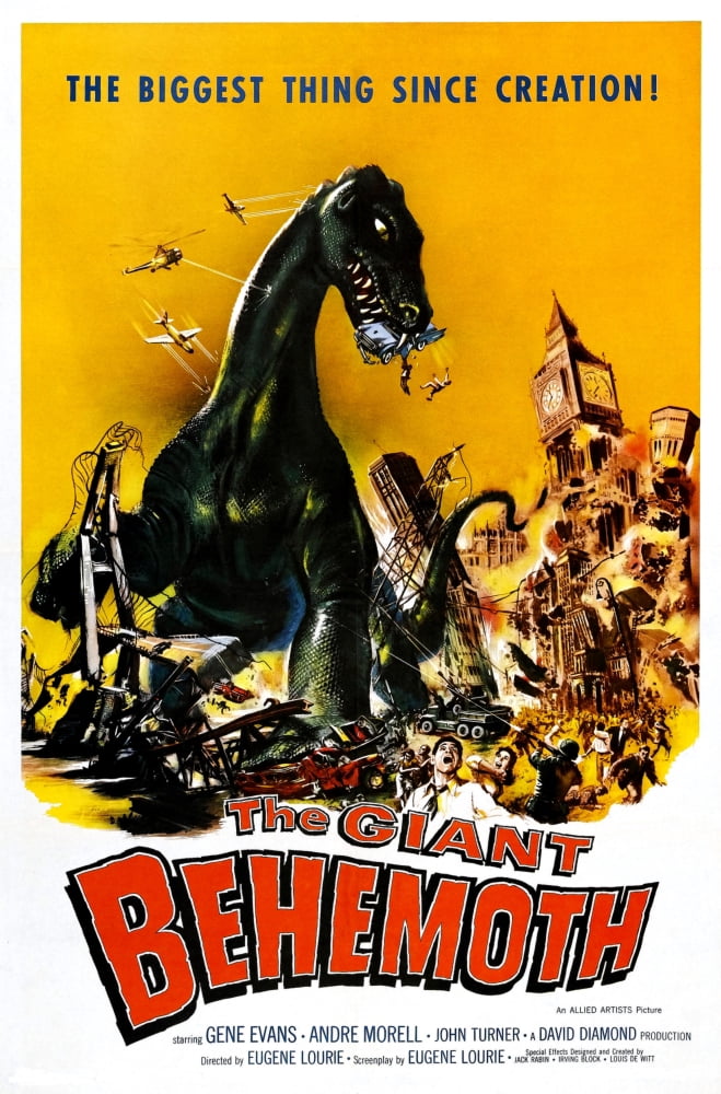 The Giant Behemoth Canvas Art - (11 x 17)