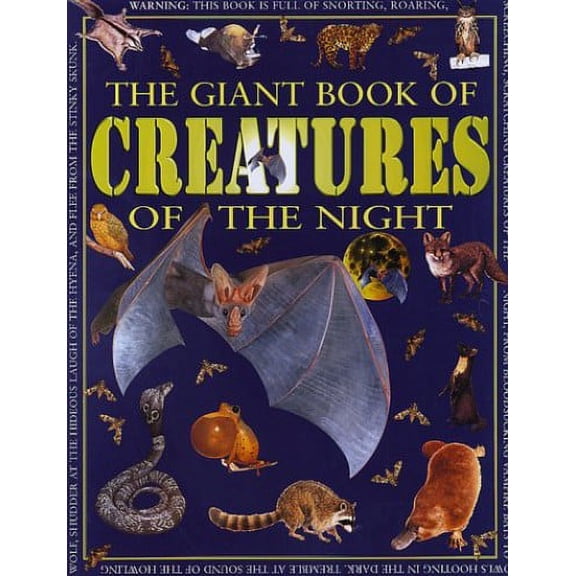 Pre-Owned The Giant Book of Creatures of the Night Paperback