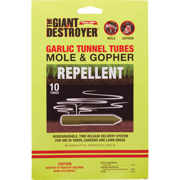 The Giant Destroyer Organic Mole & Gopher Repellent - Pack of 4