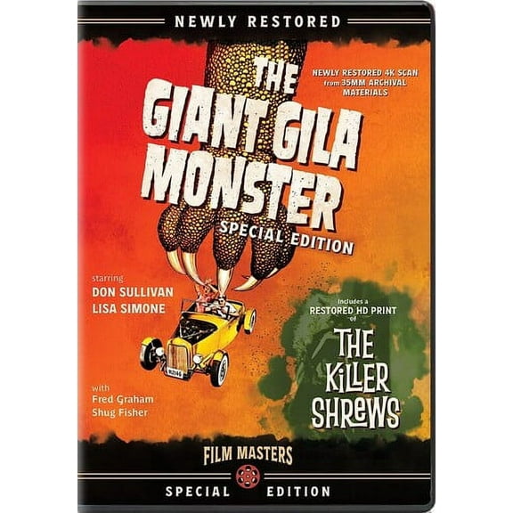 The Giant Gila Monster (1959) / The Killer Shrews (1959) (DVD), Film Masters, Horror