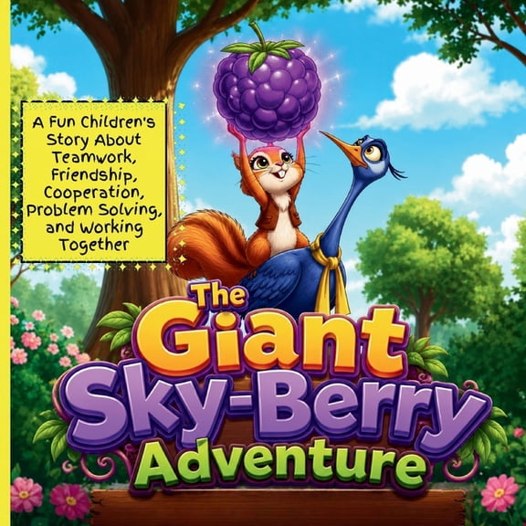 The Giant Sky-Berry Adventure: A Fun Children's Story About Teamwork, Friendship, Cooperation, Problem Solving, and Work, (Paperback)