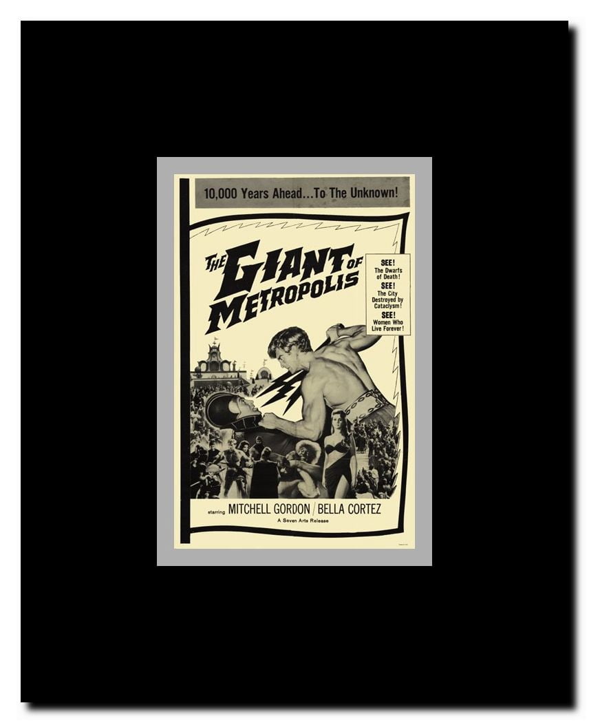 The Giant of Metropolis Framed Movie Poster