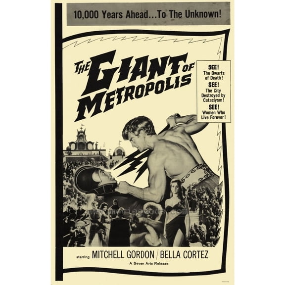 The Giant of Metropolis Movie Poster Print (27 x 40)