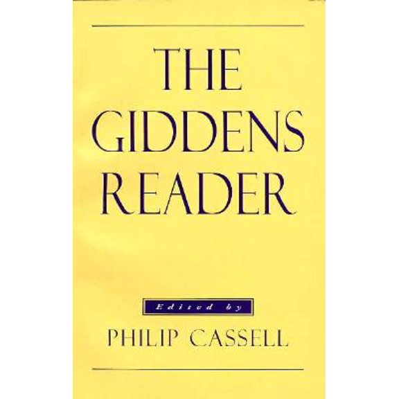 Pre-Owned The Giddens Reader (Paperback)