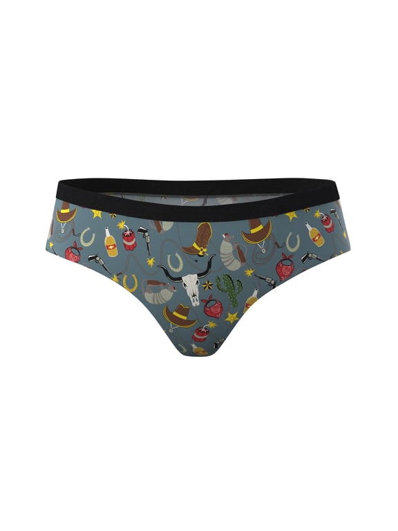 The Giddy Up - Shinesty Western Cheeky Underwear Small