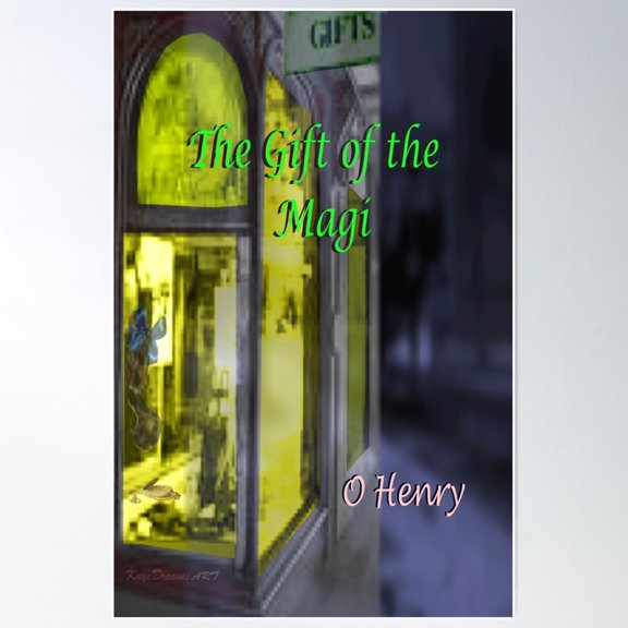 The Gift Of The Magi Poster Wall Art, Modern Wall Decor For Living Room Bedroom, 24x36 UNFRAMED