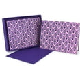 thumbnail image 1 of The Gift Wrap Company Boxed Note Cards, Mini Feather Purple, 1 of 1