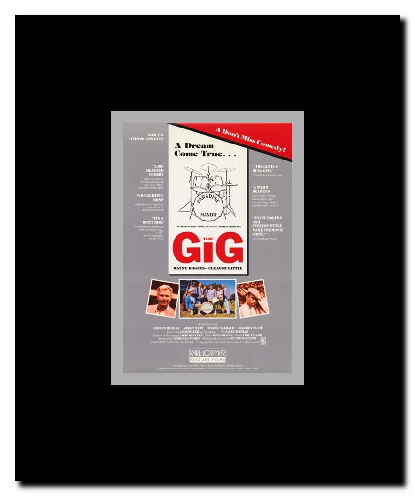 The Gig Framed Movie Poster