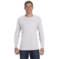 thumbnail image 1 of The Gildan Adult 53 oz Long Sleeve T-Shirt - ASH GREY - XL, 1 of 2