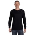 thumbnail image 1 of The Gildan Adult 53 oz Long Sleeve T-Shirt - BLACK - L, 1 of 2