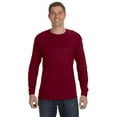 thumbnail image 1 of The Gildan Adult 53 oz Long Sleeve T-Shirt - GARNET - L, 1 of 2