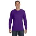 thumbnail image 1 of The Gildan Adult 53 oz Long Sleeve T-Shirt - PURPLE - S, 1 of 2