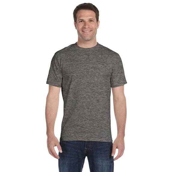 The Gildan Adult DryBlend 56 oz, 50/50 T-Shirt - GRAPHITE HEATHER - L