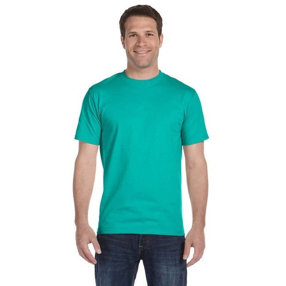 The Gildan Adult DryBlend 56 oz, 50/50 T-Shirt - JADE DOME - M