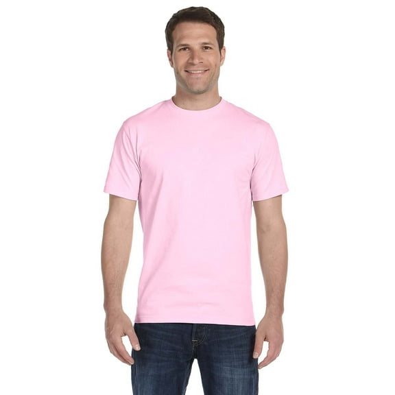 The Gildan Adult DryBlend 56 oz, 50/50 T-Shirt - LIGHT PINK - L