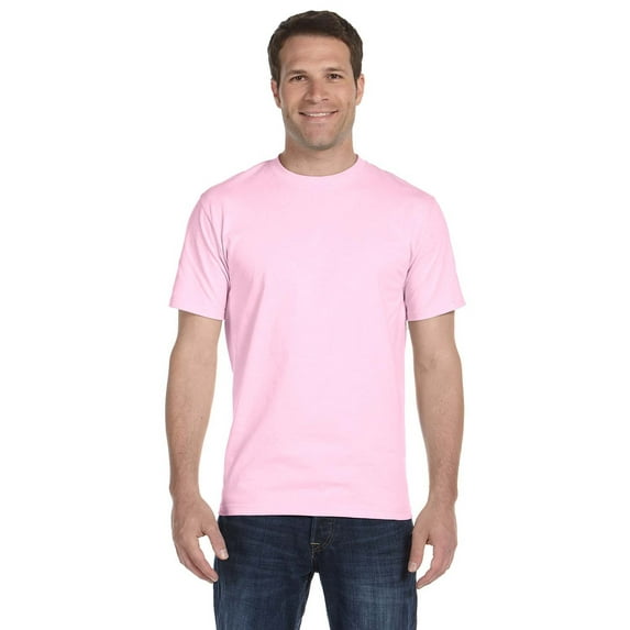 The Gildan Adult DryBlend 56 oz, 50/50 T-Shirt - LIGHT PINK - S