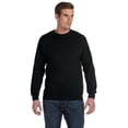 thumbnail image 1 of The Gildan Adult DryBlend 90 oz, 50/50 Fleece Crew - BLACK - M, 1 of 2