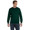thumbnail image 1 of The Gildan Adult DryBlend 90 oz, 50/50 Fleece Crew - FOREST GREEN - S, 1 of 4