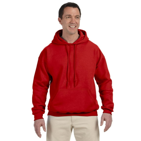The Gildan Adult DryBlend 90 oz, 50/50 Hood - RED - 3XL