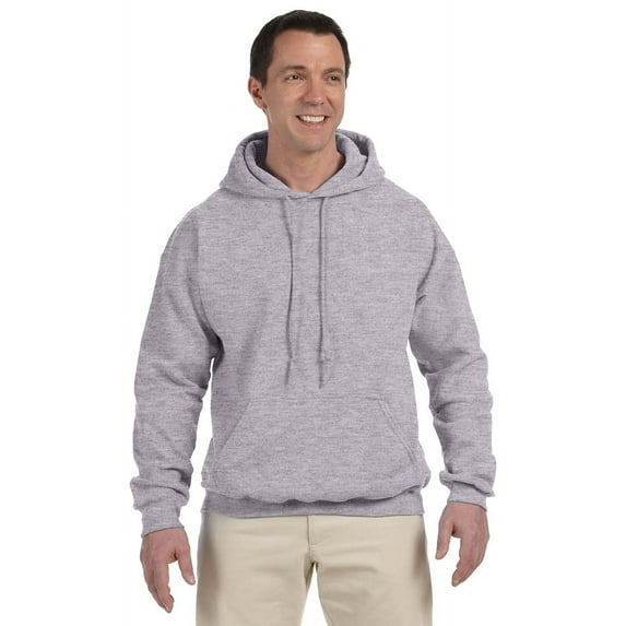 The Gildan Adult DryBlend 90 oz, 50/50 Hood - SPORT GREY - S
