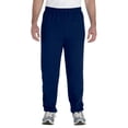 thumbnail image 1 of The Gildan Adult Heavy Blend 8 oz, 50/50 Sweatpants - NAVY - S, 1 of 2