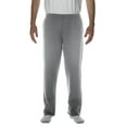 thumbnail image 1 of Gildan Mens Heavy Blend Open Bottom Sweatpants with Pockets, 2XL, 2XL, Graphite, 1 of 2
