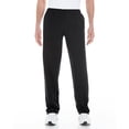 thumbnail image 1 of Gildan Mens Heavy Blend Open Bottom Sweatpants with Pockets, 3XL, Black, 1 of 2