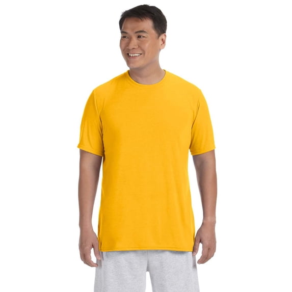 Branded Gildan Adult Performance 5 oz T-Shirt - GOLD - 2XL (Instant Saving 5% & more on min 2)