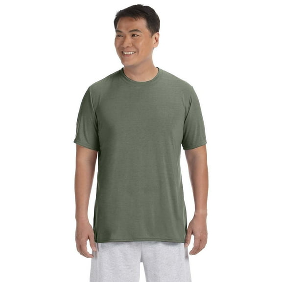 Branded Gildan Adult Performance 5 oz T-Shirt - MILITARY GREEN - 3XL (Instant Saving 5% & more on min 2)