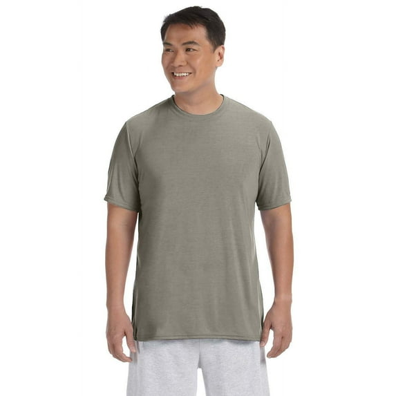 The Gildan Adult Performance 5 oz T-Shirt - PRAIRE DUST - L