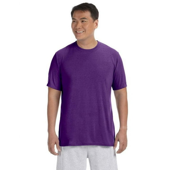 The Gildan Adult Performance 5 oz T-Shirt - PURPLE - L