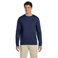 thumbnail image 1 of The Gildan Adult Softstyle 45 oz Long Sleeve T-Shirt - NAVY - XL, 1 of 3