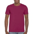 thumbnail image 1 of The Gildan Adult Softstyle 45 oz T-Shirt - HEATHER CARDINAL - M, 1 of 2
