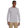 thumbnail image 1 of The Gildan Adult Ultra Cotton 6 oz Long Sleeve Pocket T-Shirt - SPORT GREY - 3XL, 1 of 2